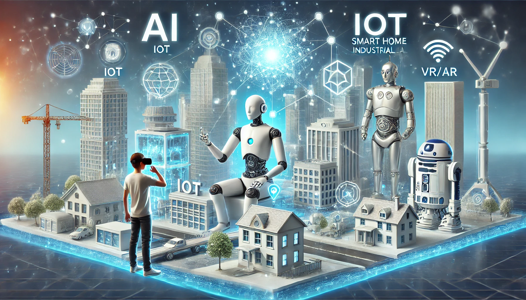 AI, IoT, VR/AR, နှင့် Blockchain: အနာဂတ်ဒီဂျစ်တယ်နည်းပညာများ